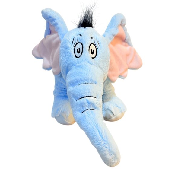 Kohls Cares Horton Blue Elephant Plush Stuffed Animal Toy Dr Seuss Character - Picture 1 of 13